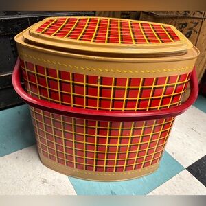 Vintage Thermos metal cooler